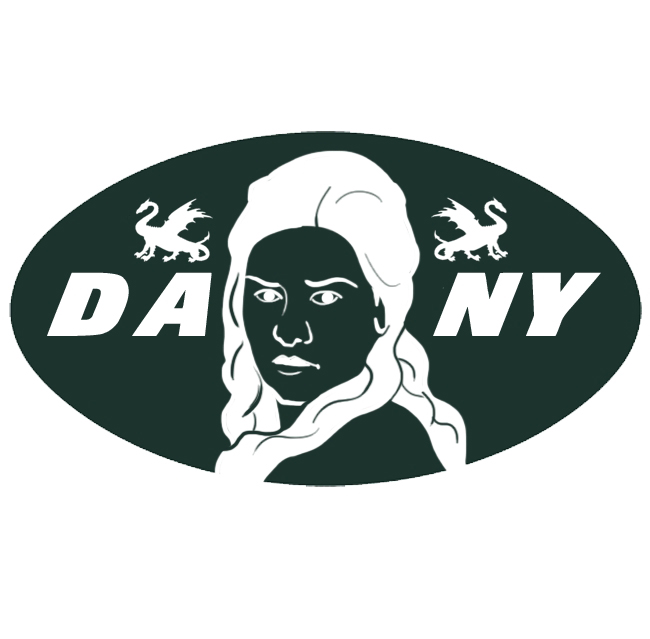 New York Jets Daenerys Targaryen fabric transfer